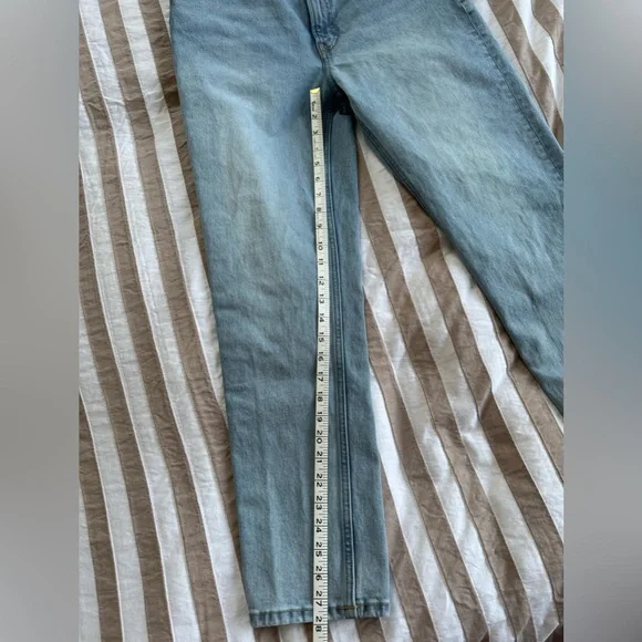 High Rise Straight Leg Jeans - Picture 5 of 12